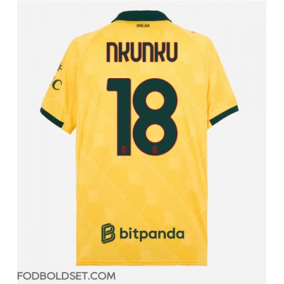 AC Milan Christopher Nkunku #18 Tredjetrøje 2025-26 Kortærmet AC Milan Christopher Nkunku #18 Tredjetrøje 2025-26 Kortærmet
